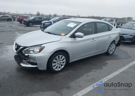 2019 Nissan Sentra S z USA, uszkodzony, nr VIN 3N1AB7AP7KY353043
